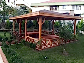 AHŞAP KAMELYA MODELİ -2