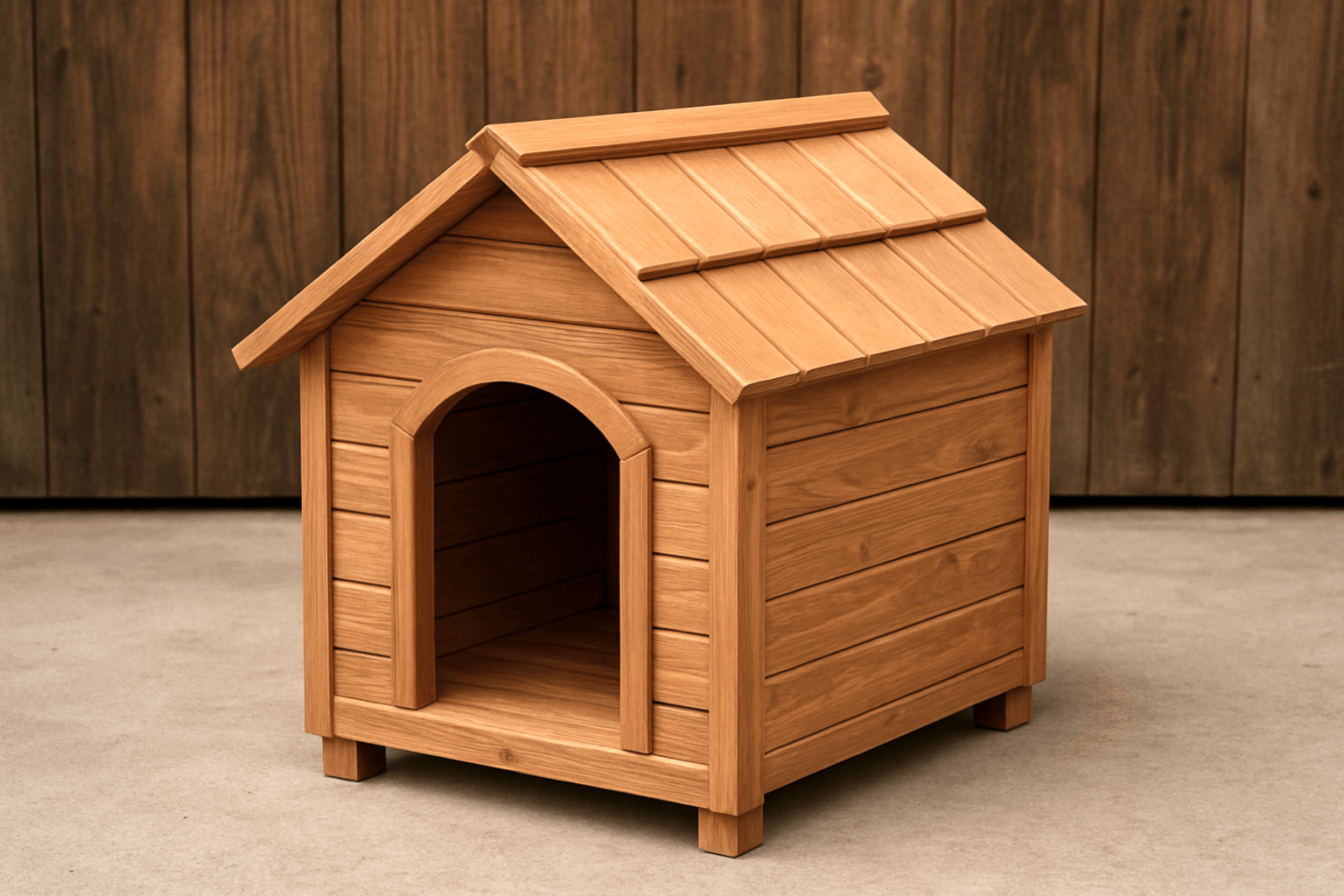 AHŞAP KÖPEK KULÜBESİ